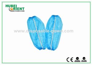 China PE / Plastic Detectable Disposable Arm Sleeves With Metal Ribbon factory