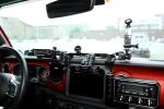Jeep Wrangler Phone GoPro CB Microphone and DSLR Cameras Holder with Geometric