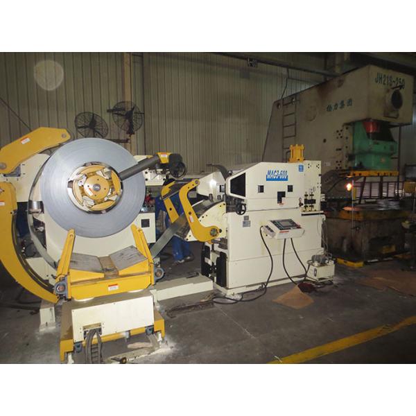 China Fast - Speed 2 In 1 Feeder , Small Uncoiler NC Servo Roll Feeder Machine factory