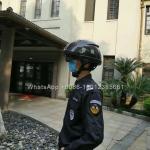 Infrared Police Safety Bluetooth Smart Temperature Measuring Helmet