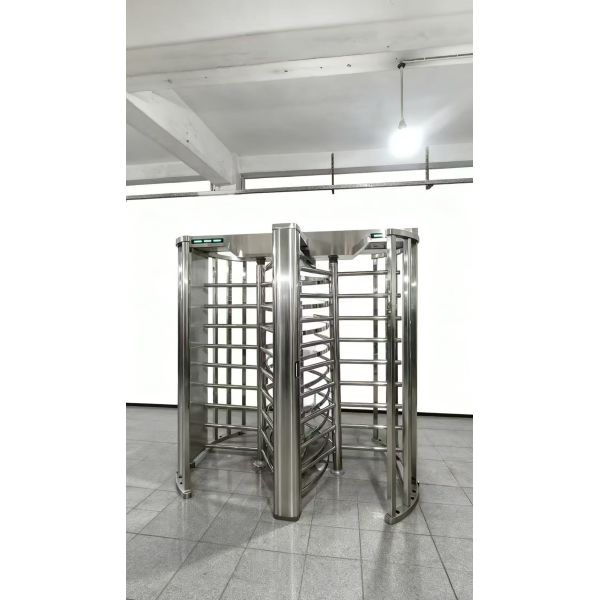 Gym Access Control System Radio Frequency Identification Fingerprint QR Code Facial Recognition Full-Height Rotating Door