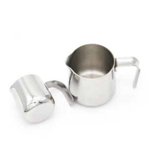 China 4OZ Mini Stainless Steel Milk Frother Pitcher 10.85*7.7*9.4 Cm Convenience To Use factory