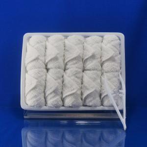 China Hemmed Sewing Woven Airline Towel Checker factory