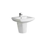 Factory Direct Hand Wash Wall Hung Basins Ceramic Semi Pedestal Basin For