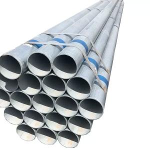 China Leading Manufacturers Provide and Hot Dip Galvanized Round Steel Pipe with Z10-Z29 Coating factory