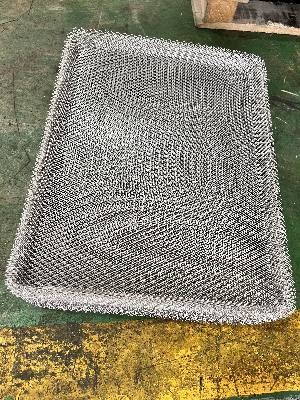 304 Stainless Steel Square Food Drying Mesh Fruit Tea Dried Fruit Dehydrator Drying Tray