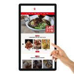 43" indoor wall tv lcd menu board digital signage advertising display kiosk