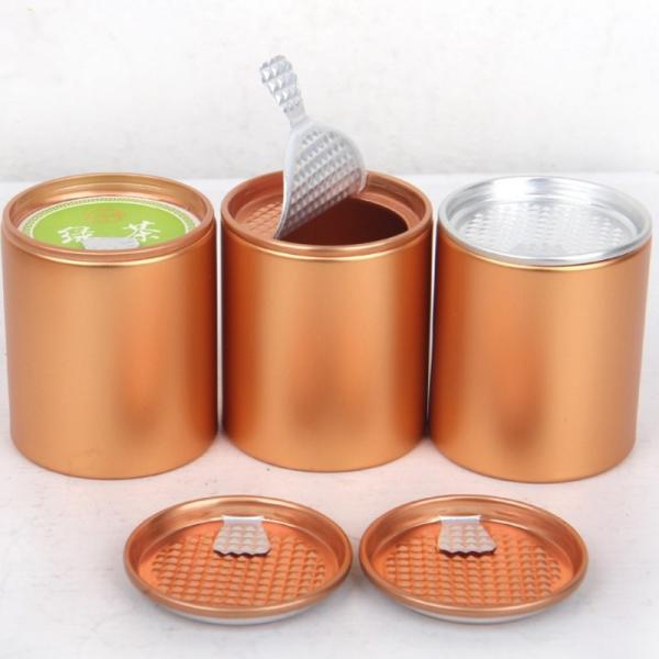 China Eco-Friendly Aluminum Can for Food Storage ，custom cans，Round Aluminum Food Cans factory