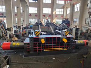 China Efficiency Remote Control Metal Baler PLC System 3x37kW Motors factory
