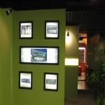 super thin animated advertising led light box