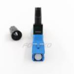 SC UPC Fiber Optic Fast Connector For FTTH Drop Cable Field Termination
