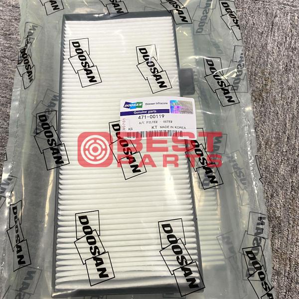 Excavator Cabin Filter Air Conditioning Auto Air Filters 471-00119 For Doosan