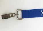 Stylish blue color customized silk-screened lanyards with high quality