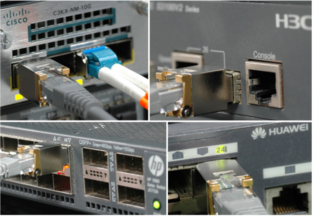 Single Fiber SFP Copper Gigabit Transceiver Module Rj45 1000BASE-T For CAT6 CAT7