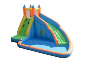 China 0.55mm PVC Toddlers / Kids Bouncy Castle With Slide 13' x 9.8' x 8.2' factory