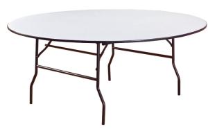 China 1.2mm Frame Plywood Board Folding Hotel Banquet Table ISO factory