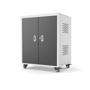 China FCC AC Power Chromebook Charging Cart For Classroom 70kg factory