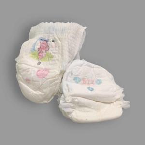 China Hydrophilic Non Woven Cotton Thin Baby Pull Up Diapers factory
