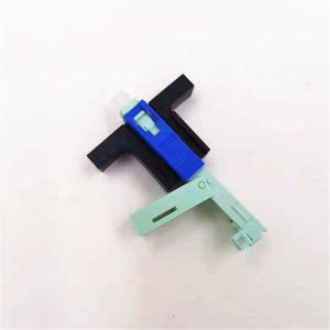 China waterproof ftth fiber optic field assembly sc fast connector factory
