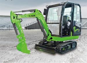 China Durable Crawler Hydraulic Excavator 910kg Weight 1385mm Height 17Mpa factory