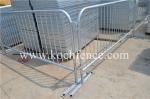 Metal Crowd Control Barricades 37.3'' X 8' High Safety Easily Assembled