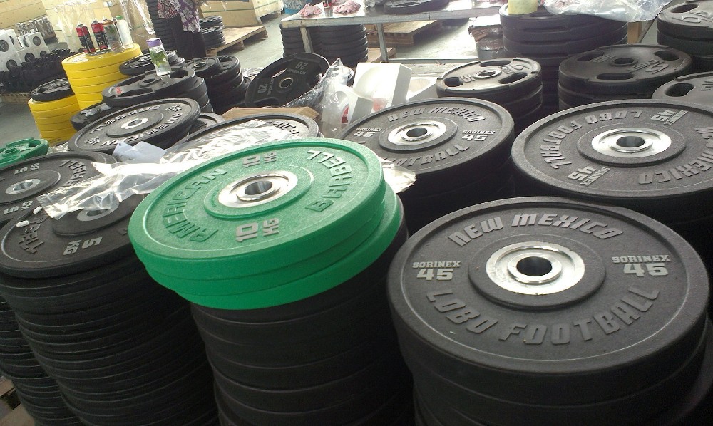 Crossfit Barbell PU Weight Lifting Bumper Plate