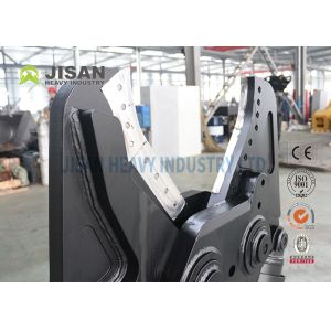 Excavator Metal Shears With 360 Degree Hydraulic Rotation And Replaceable Blade