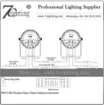 Quad LED 18X12W PAR 64 Spotlight with IP65 Waterproof Rating Silence for Theater