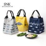 Japanese Pattern Women Insulated Lunch Cooler Bags