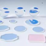 50mm JGS1 Fiber Laser Protective Lens D50 Fiber Optic Focusing Lens