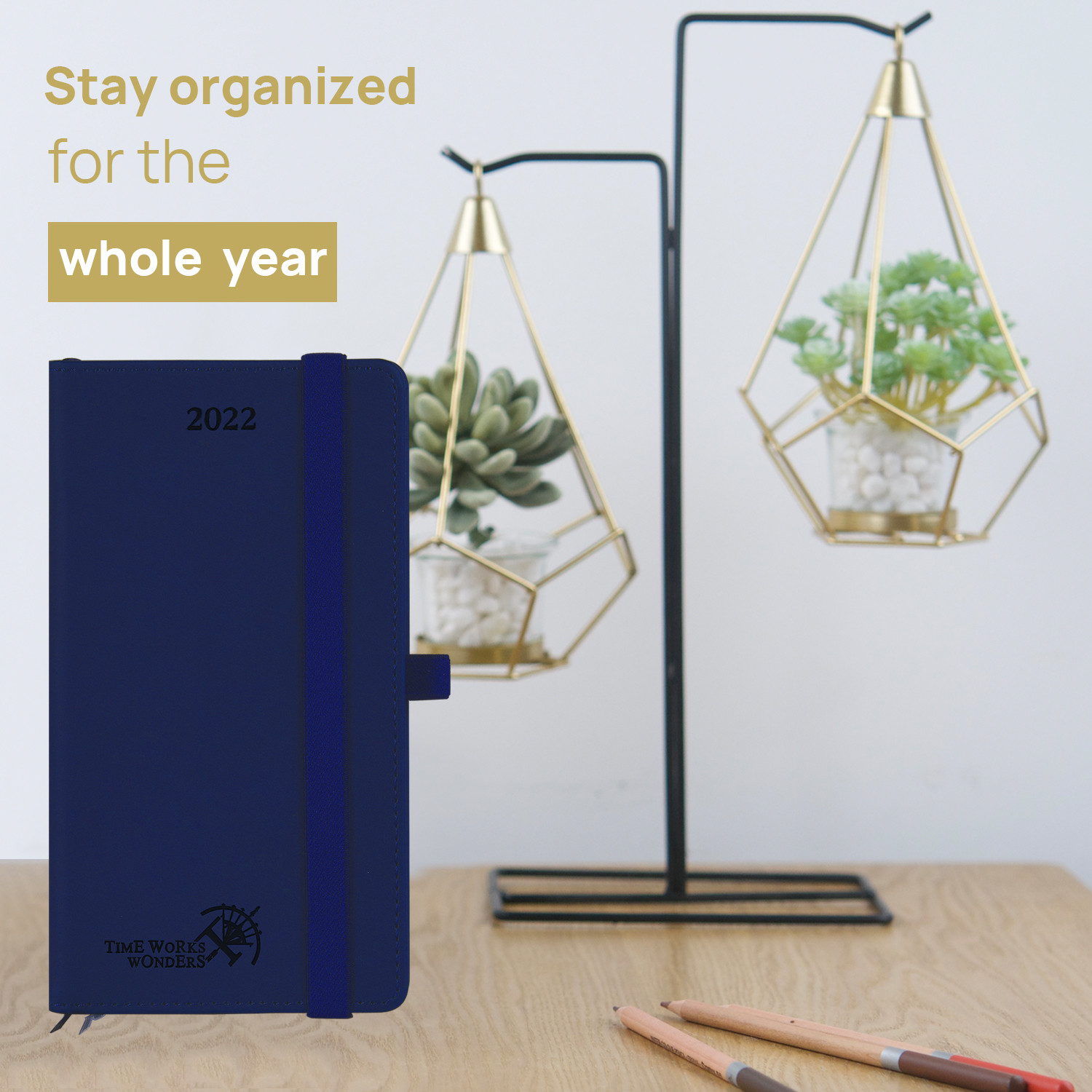 3.5''x6.5'' Custom Academic Planner 2023 2023 With Hourly Schedule