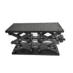 Large Stroke Manual Lab Jack High Bearing Capacity Grinding Screw Drive