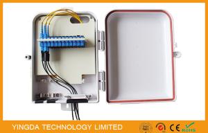 China Rainfall Resistant CATV Pole Mount Fiber Optic PLC Splitter Box 24 Port factory