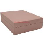 0.5 kg Custom Hot Stamping Logo Navy Color Rigid Cardboard Jewelry Sets
