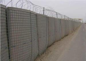 China Gabion Cage 5.0mm HESCO Fence Galvanized Steel factory