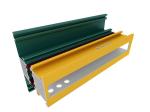 6061 T4 GB/T 5237 Extruded Aluminum Profiles Powder Coated 8 - 25um Anodize