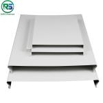 White Powder Coated 15mm Aluminium Strip Ceiling H Shaped Sheet Metal Ceiling