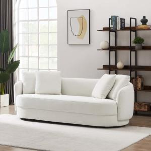 China Custom Living Room Fabric Sofas Sectional Genuine Leather Couch factory