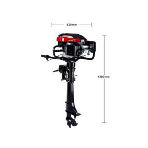 China 6000rpm 7 Horsepower Boat Motor , 12 Volt Electric Outboard Motors factory