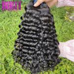 Peruvian Virgin Peruvian Human Hair Vendors Water Wave Natural Silky Straight