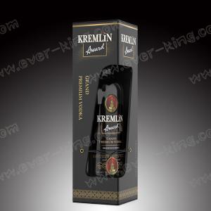 China OEM Single Classical PU Leather Glass Bottle Box factory
