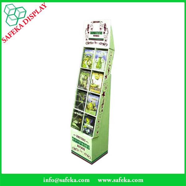 Eight pockets China Manufacturer supermarket equipment floating shelf display