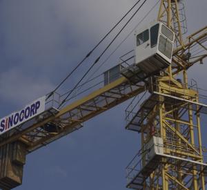 China Self Climbing QTZ6010-6 Tower Crane 6 Ton with attach factory