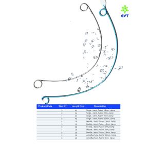 Antireflux Double Ureteral Stent Hydrophilic Coating With Wide Inner Tube