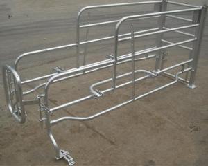 China cheap price steel pig farrwoing crate for sale galvanized stall for pig factory