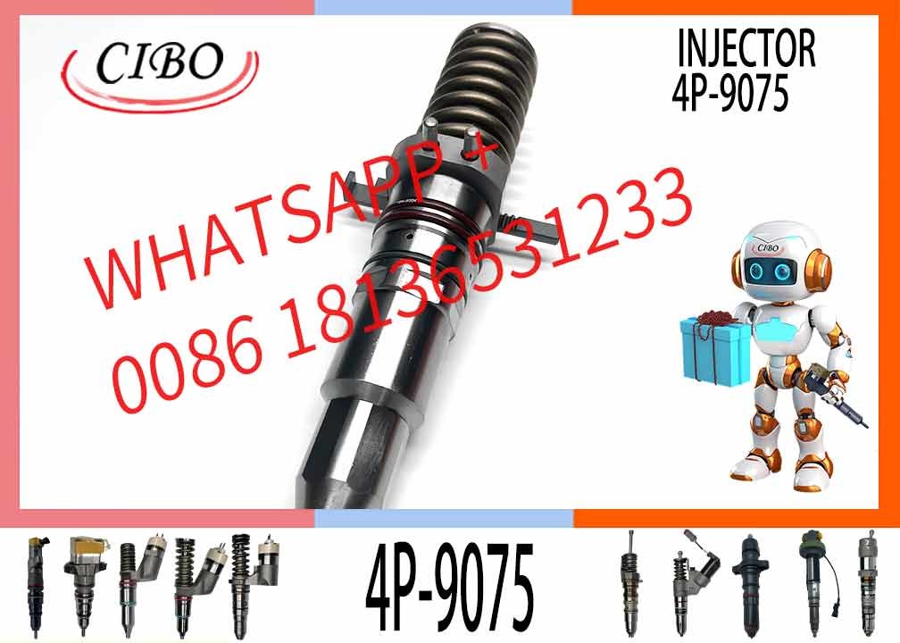 Common Rail Fuel Injector 4P9075 6L4357 6L4360 111-3718 224-9090 4P-9075 for C+ Diesel Engine 3508 3512 3516 3524