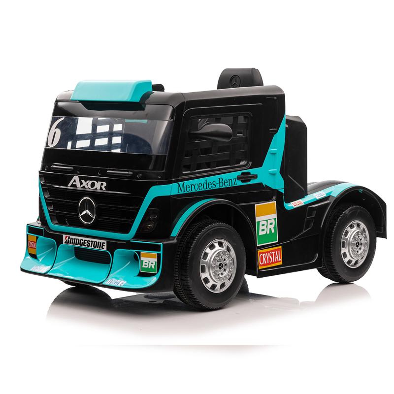 Ride On Toy Truck Car for Kids with Trailer 6 Wheels 12v or 24v Licensed of PP Plastic