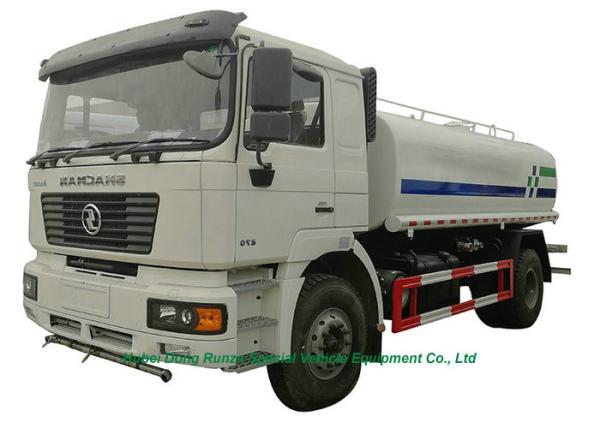 SHACMAN Road Clean Water Tank Lorry 22000L With Water Pump Sprinkler For Clean