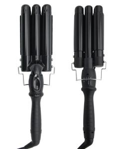 China Hotel Travel 32mm Spiral Curling Wand Curling Tongs For Short Hair factory