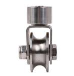 Galvanized Finish Hanging Door Roller Stainless Steel